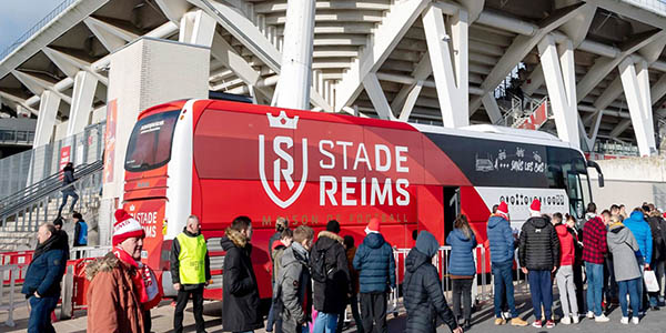 Autocar du Stade Reims - Jacqueson Autocars